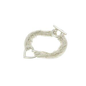 TIFFANY & CO. Silver Charm Bracelet